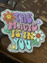 badge reel glitter acrylics new 12/22/25, 12/27/25, 1/2/26