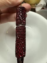 Glass rhinestone beadable pens