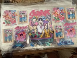 DTF waterproof stickers and cup wraps