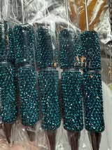 Glass rhinestone beadable pens