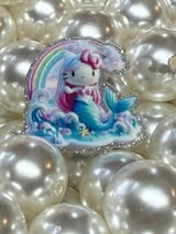Acrylic focals double-sided bead