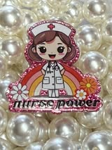 Badge reel acrylics 1/6/26, 1/12/26