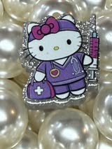 Acrylic focals double-sided bead