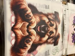 DTF heat prints