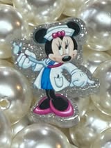 Acrylic focals double-sided bead