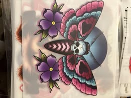 DTF heat prints