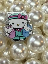 Acrylic focals double-sided bead