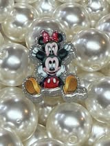 Acrylic focals double-sided bead