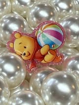 Acrylic focals double-sided bead