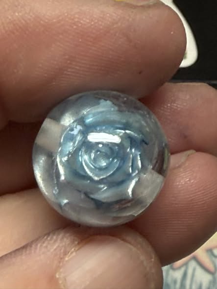 16mm mixed satin rose beads.