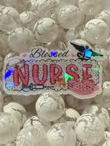 Badge reel acrylics 1/6/26, 1/12/26