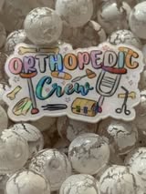 Badge reel acrylics 1/6/26, 1/12/26