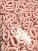 19mm silicone coated acrylic chain links