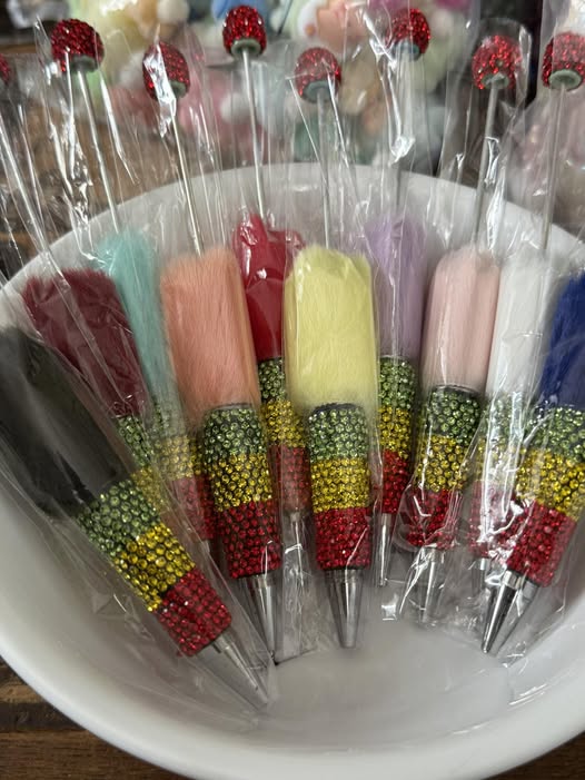 pens rhinestone excellent quality glass beadable pens