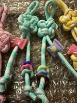 Wholesale beginner bag/phone charm/ropes/tassels