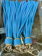 4.5" faux leather tassels