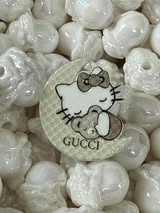 Acrylic focals double-sided bead