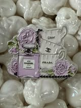 Acrylic focals double-sided bead
