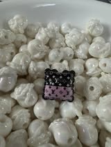 Acrylic focals double-sided bead
