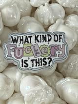 Acrylic focals double-sided bead