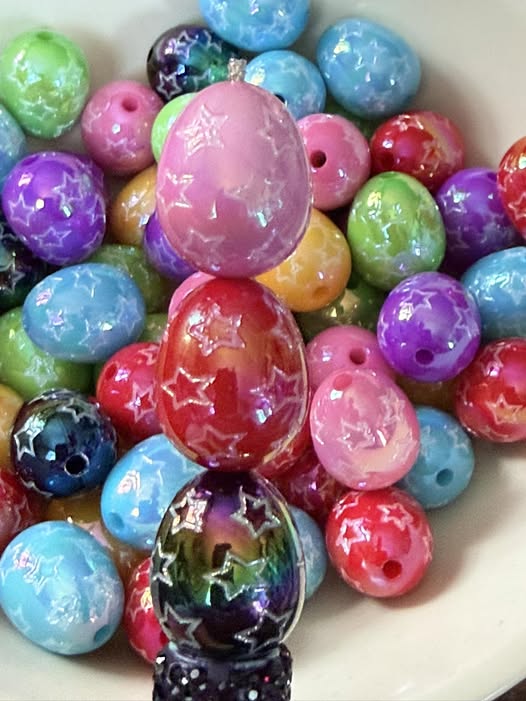20mm egg beads