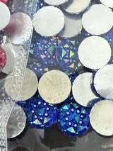 Badge reel Snap button cover