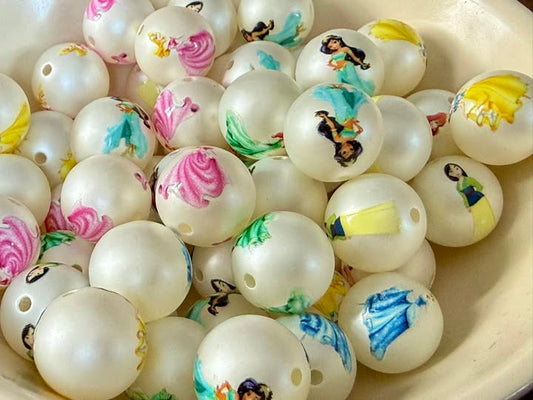 20mm pearl princess beads