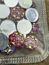 Badge reel Snap button cover