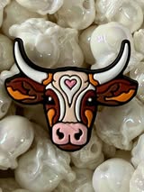 Focal silicone beads