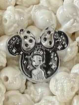 Acrylic focals double-sided bead