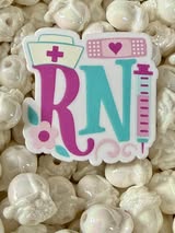 Badge reel acrylics 2/19/26, 3/8/26