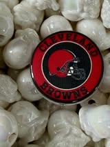 Acrylic focals double-sided bead