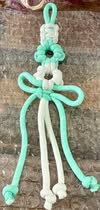 8.5” tied rope charms