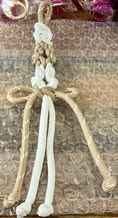 8.5” tied rope charms