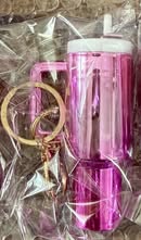 Tumbler Keychains with the removable top