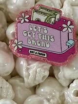 Acrylic focals double-sided bead