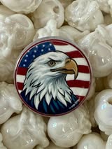 Acrylic focals double-sided bead
