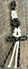 8.5” tied rope charms