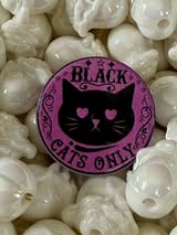 Acrylic focals double-sided bead