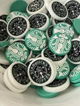 4cm 2D flat bottom charms