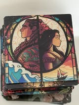 6cm stained glass double sided acrylics.
