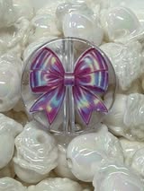 Acrylic focals double-sided bead