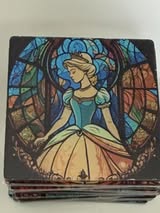 6cm stained glass double sided acrylics.