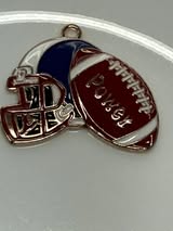 Enamel paint and metal pendant charms