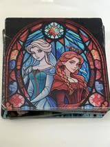 6cm stained glass double sided acrylics.