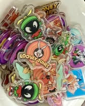 4cm double sided acrylic flat back