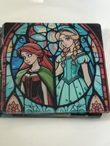 6cm stained glass double sided acrylics.