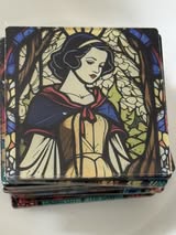 6cm stained glass double sided acrylics.