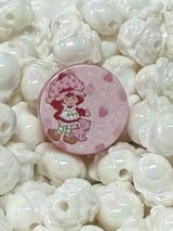 Acrylic focals double-sided bead