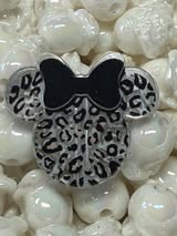 Acrylic focals double-sided bead